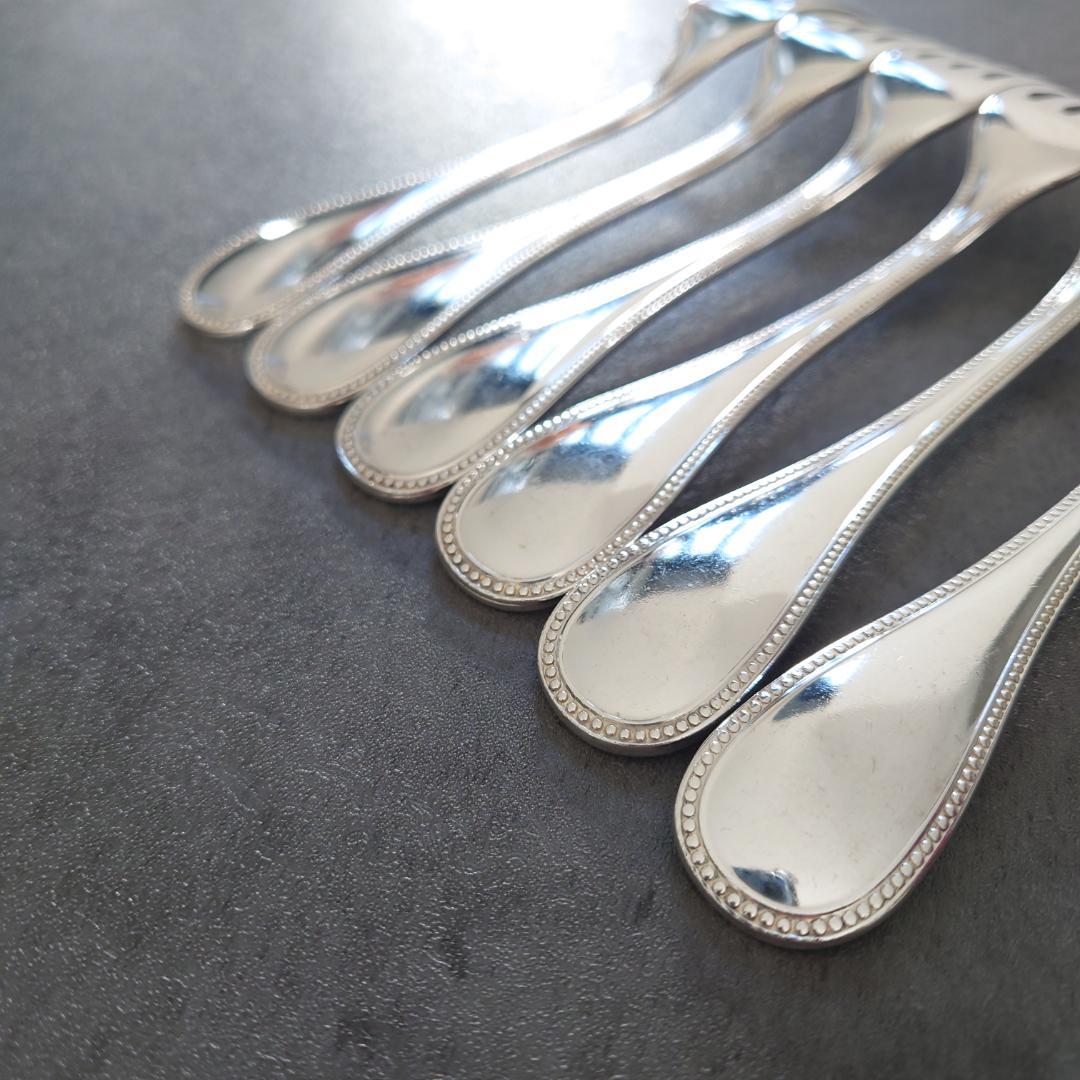 希少 クリストフル パール スタンダードフォーク 6点 ②