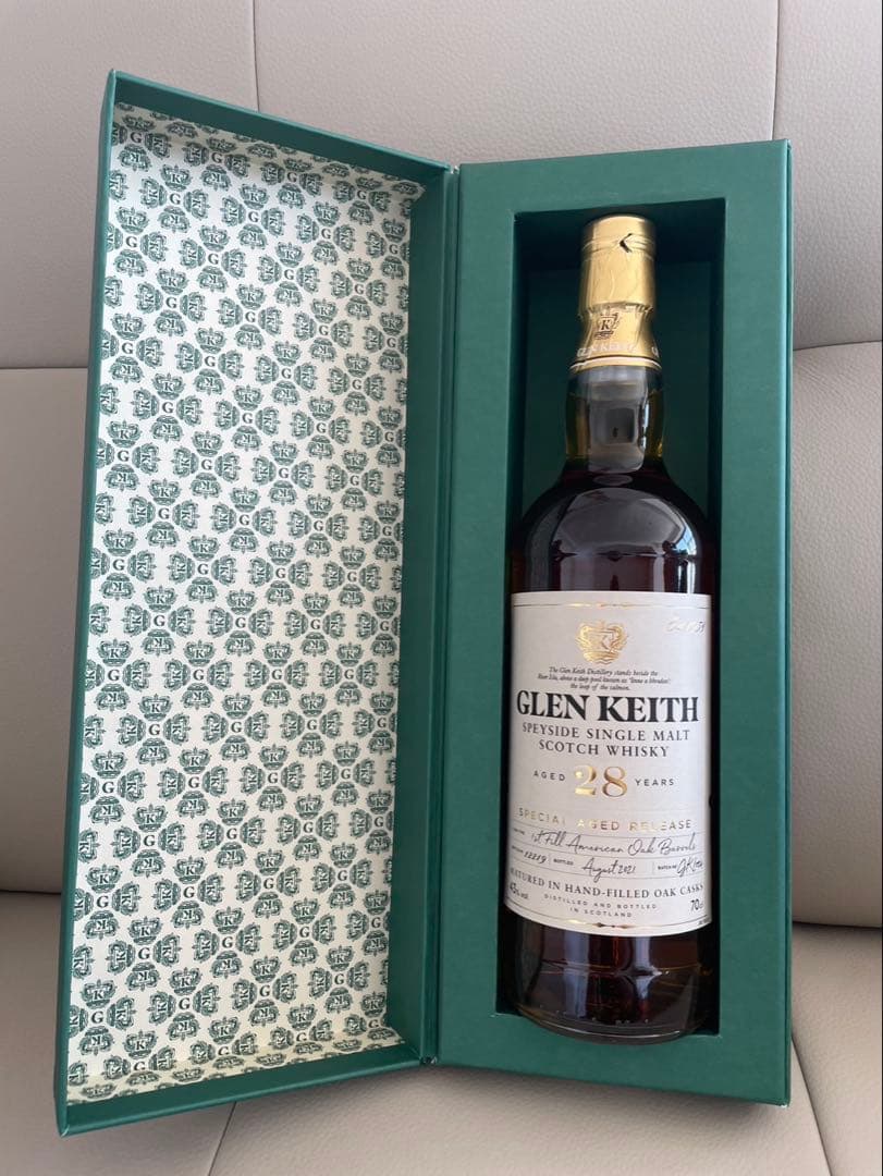P*a様 ネット最安限定1本！グレンキース　GLEN KEITH 28年　700
