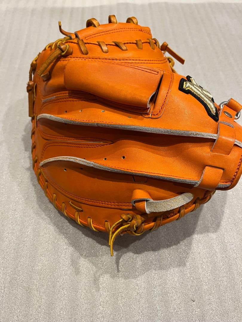 硬式 アトムズ キャッチャーミット 捕手用 野球 グラブ 寺田レザー