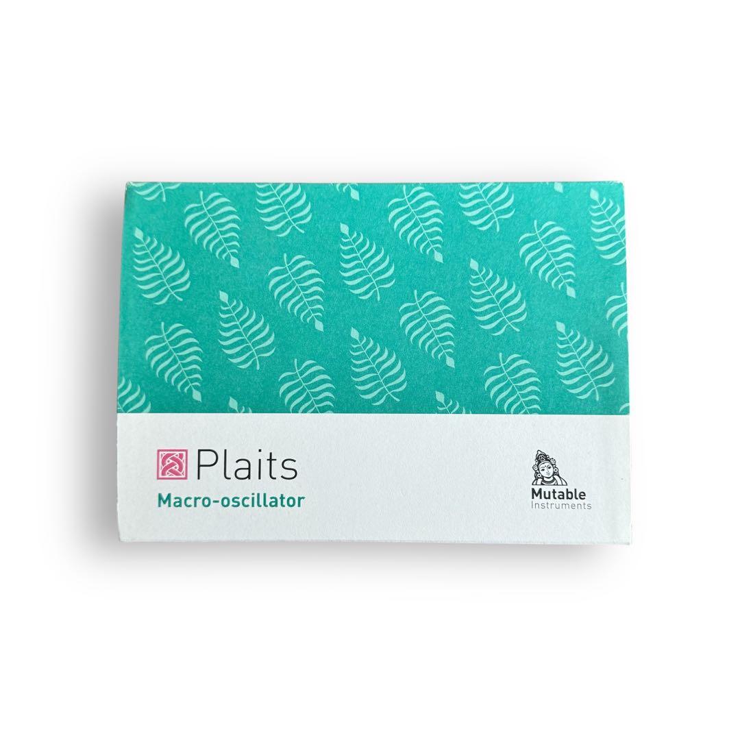 Mutable Instruments Plaits 黒パネル＋純正銀パネル