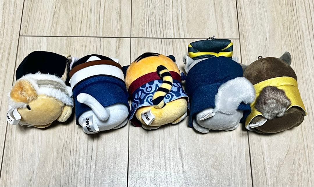 ゴールデンカムイ　どうぶつフォーゼマスコット　5点セット