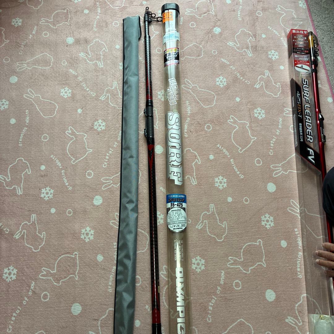 サーフ竿２本セット