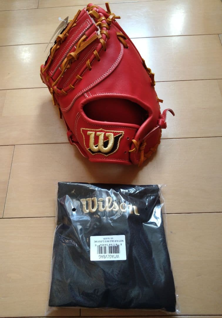☆Wilson ウィルソン WBW101126 硬式一塁手左投げ用 Eオレンジ