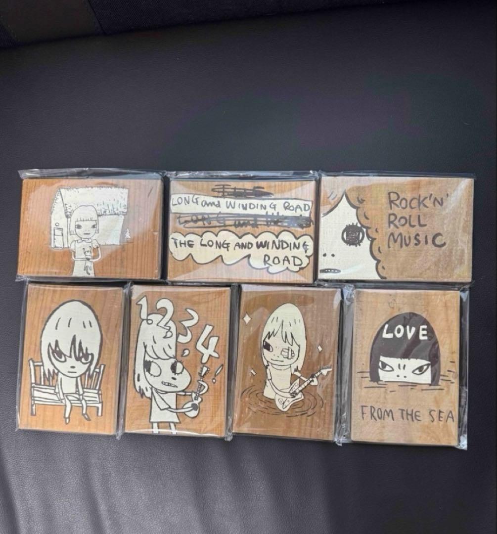 限定　レア　奈良美智　青森県立美術館　ポストカード　りんご箱