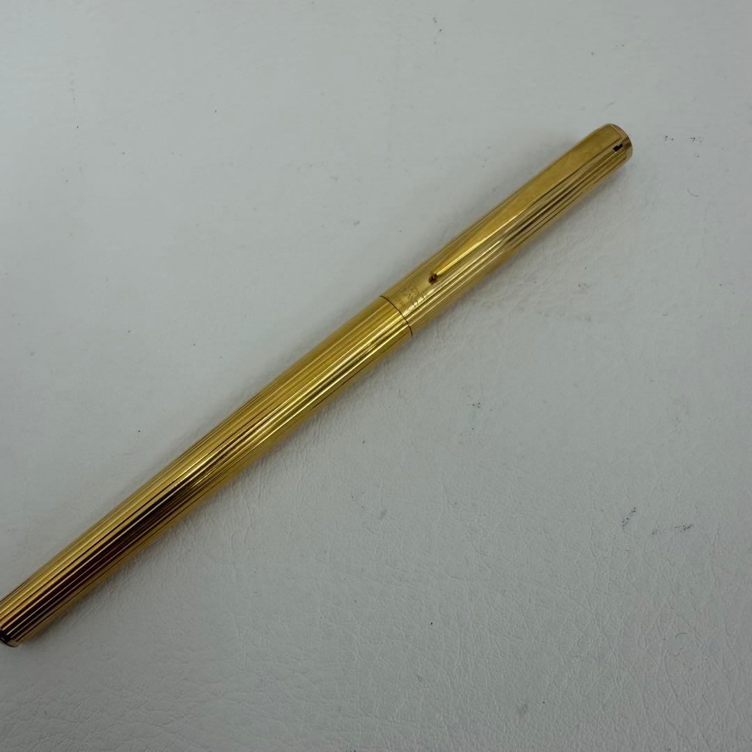 P16【万年筆】MONTBLANC モンブラン K14 ゴールド ノブレス585