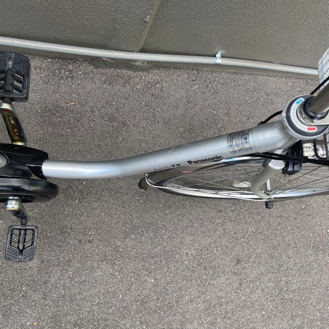 パナソニック電動アシスト自転車26インチシルバー