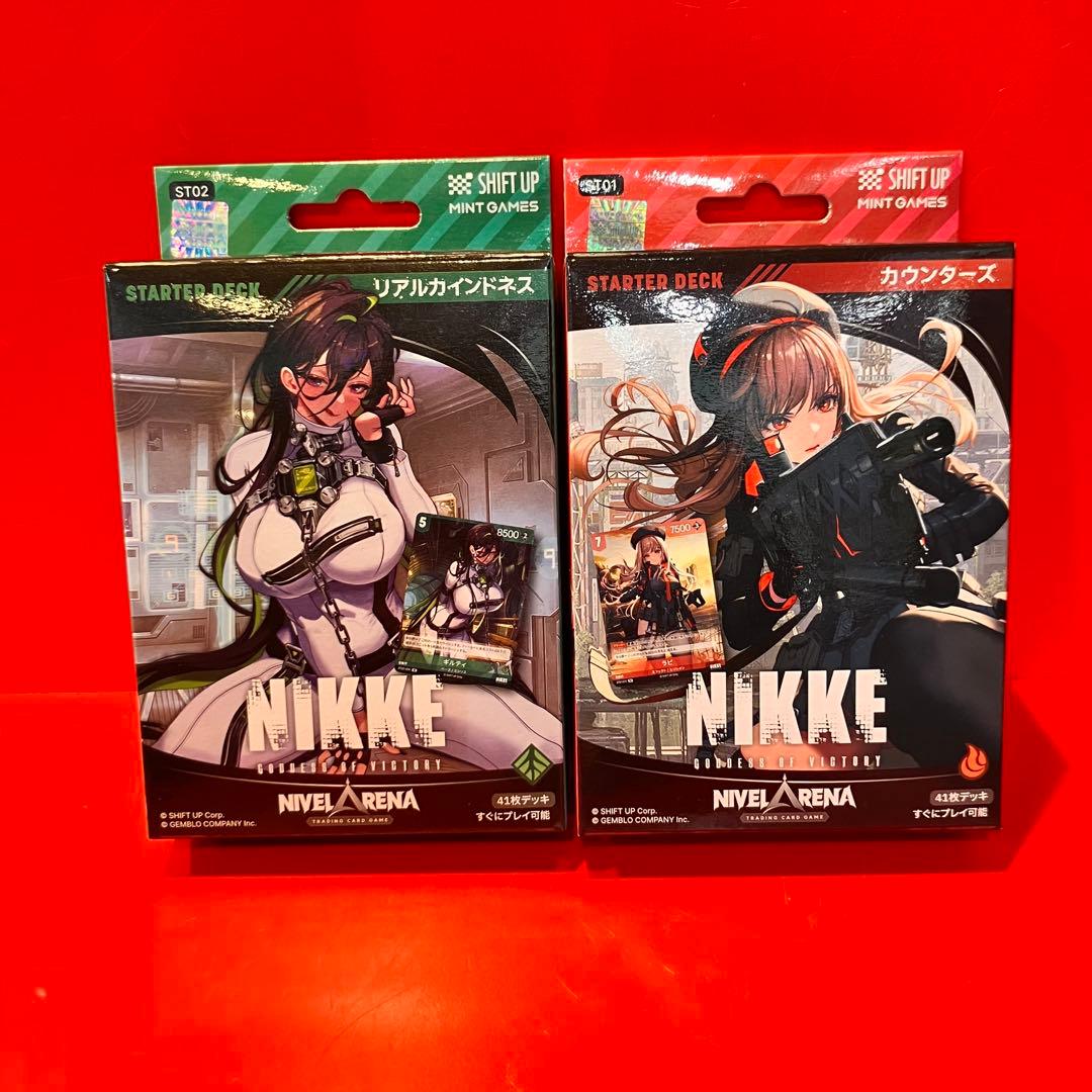 ★勝利の女神　NIKKE 計8BOX スタートデッキ　全5種　プロモ付き