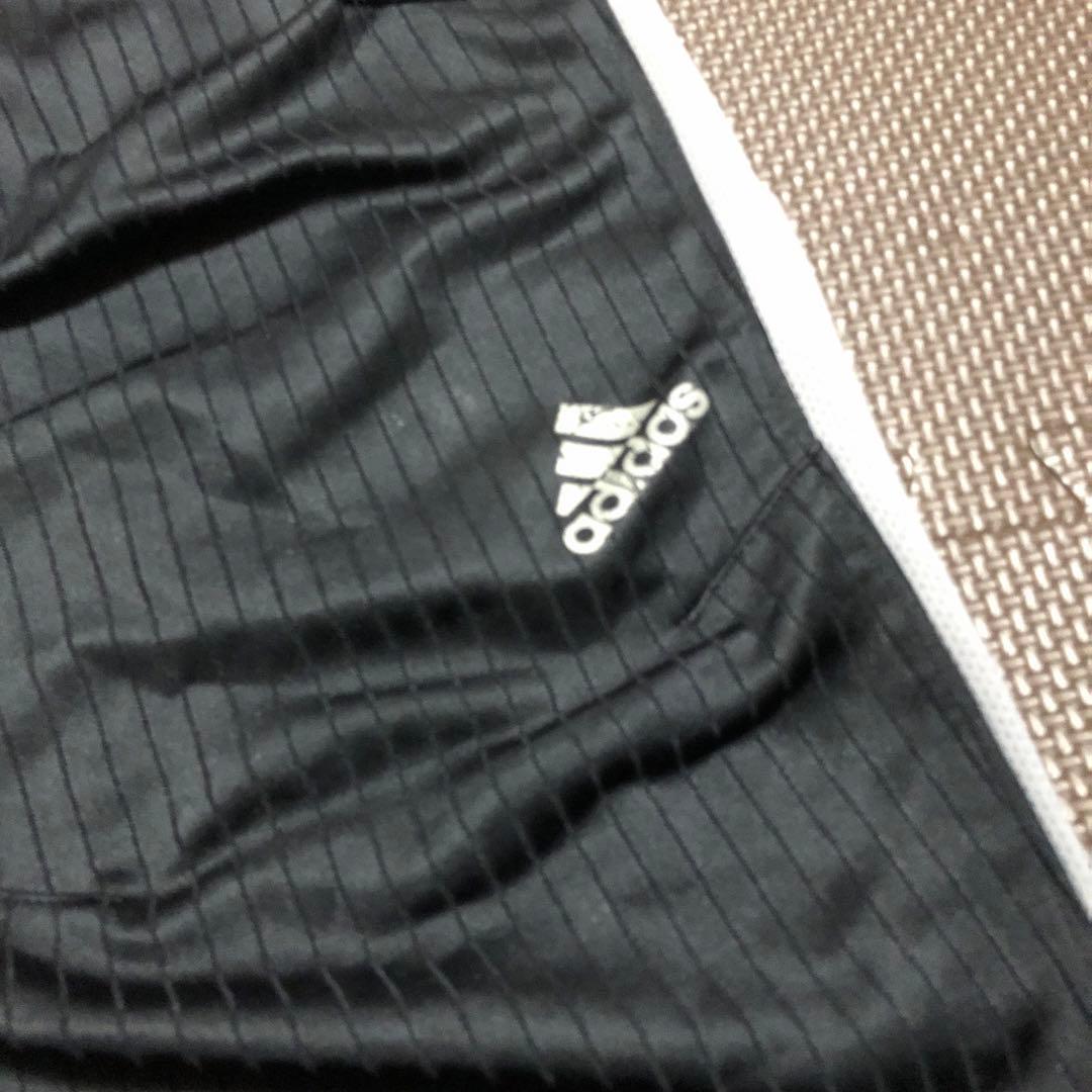 00's adidas ジャージセットアップ 上下 メンズ ブラック グレー