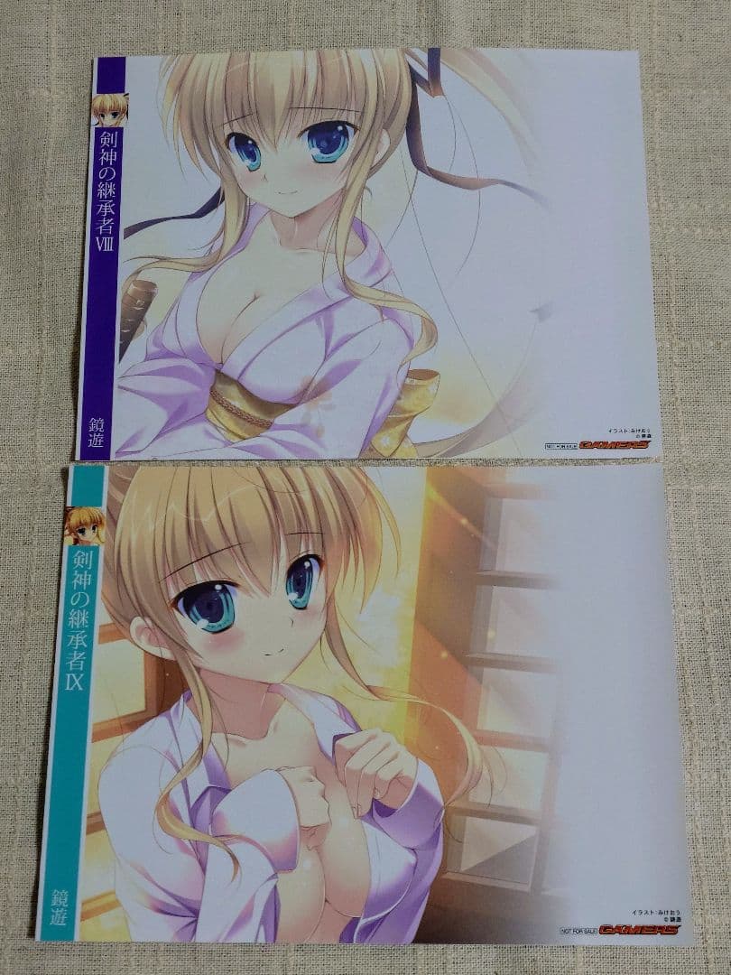剣神の継承者　特典ブックカバー　11枚セット