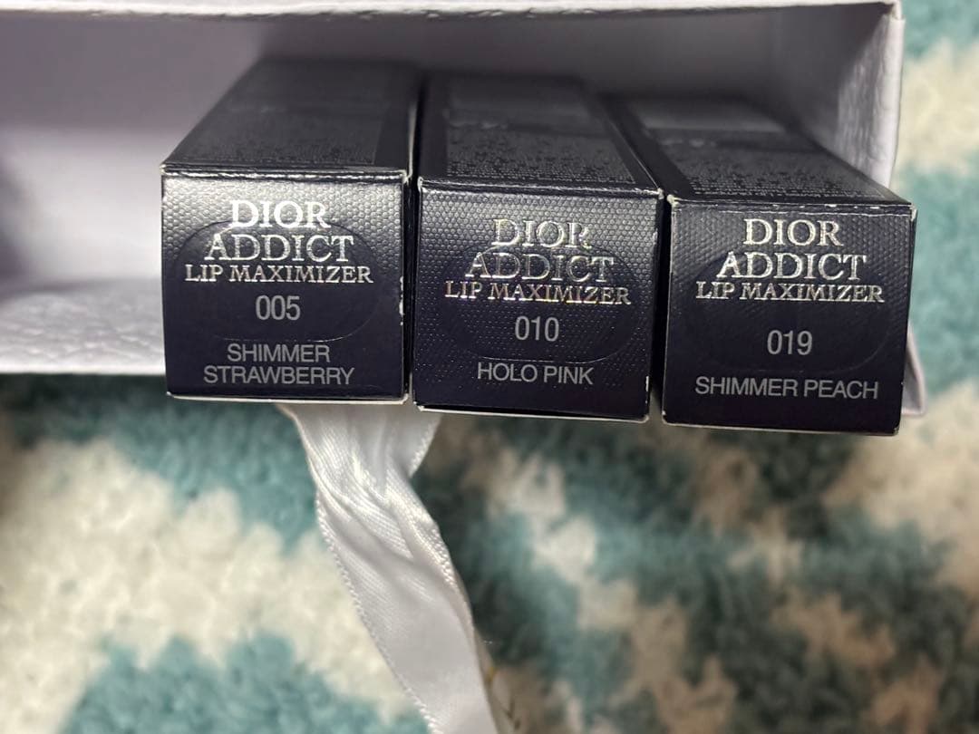 ディオール　アディクトリップ　マキシマイザー ３本セット