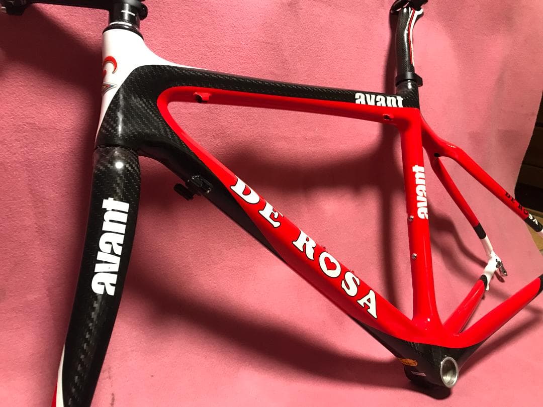 DE ROSA avant 2010 (ROSSOカラー)　ロードバイクフレーム