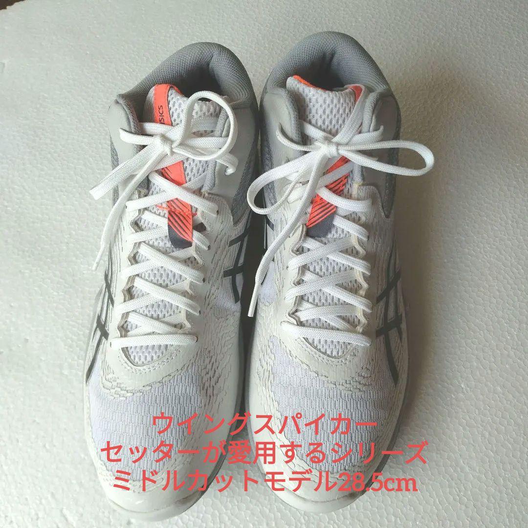 ASICS バレーボールシューズ V–SWIFT FF4ホワイト28.5cm