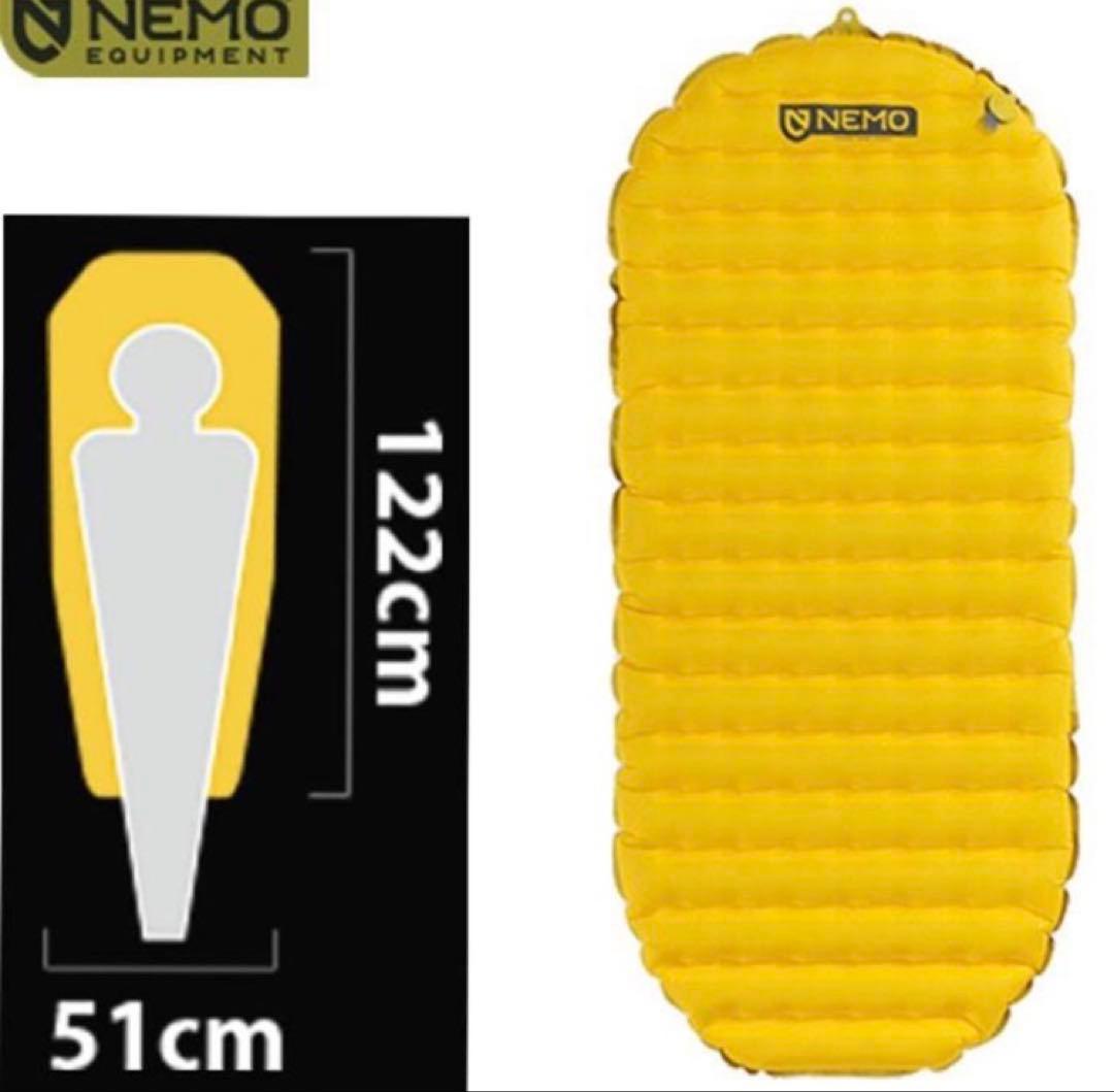 未使用 ニーモ NEMO テンサー インシュレーテット ショート マミー マット