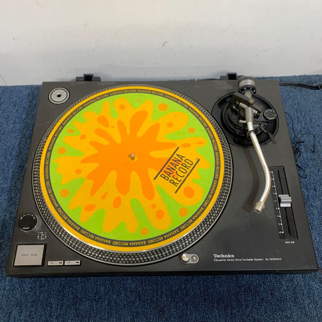 Technics SL-1200MK3 ターンテーブル　テクニクス