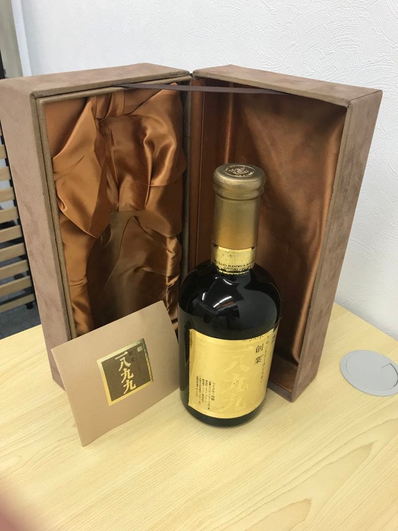 【間もなく掲載終了】国産ウィスキー 創業 1899（箱あり、説明書あり）