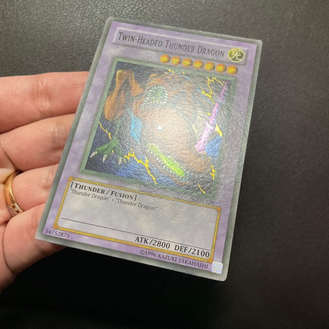 遊戯王　双頭の雷龍　faded + wavy