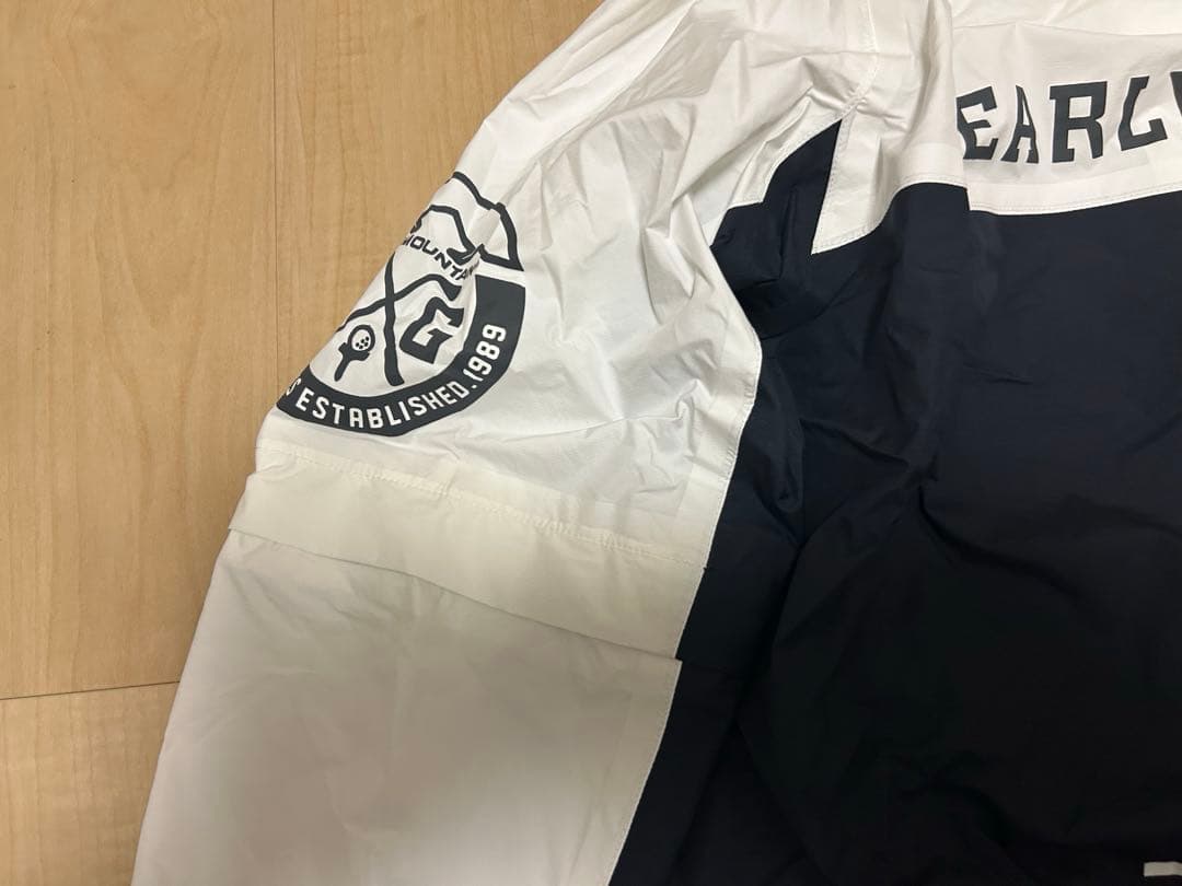 【新品未使用】パーリーゲイツレインウェア　白×ネイビーPEARLY GATES