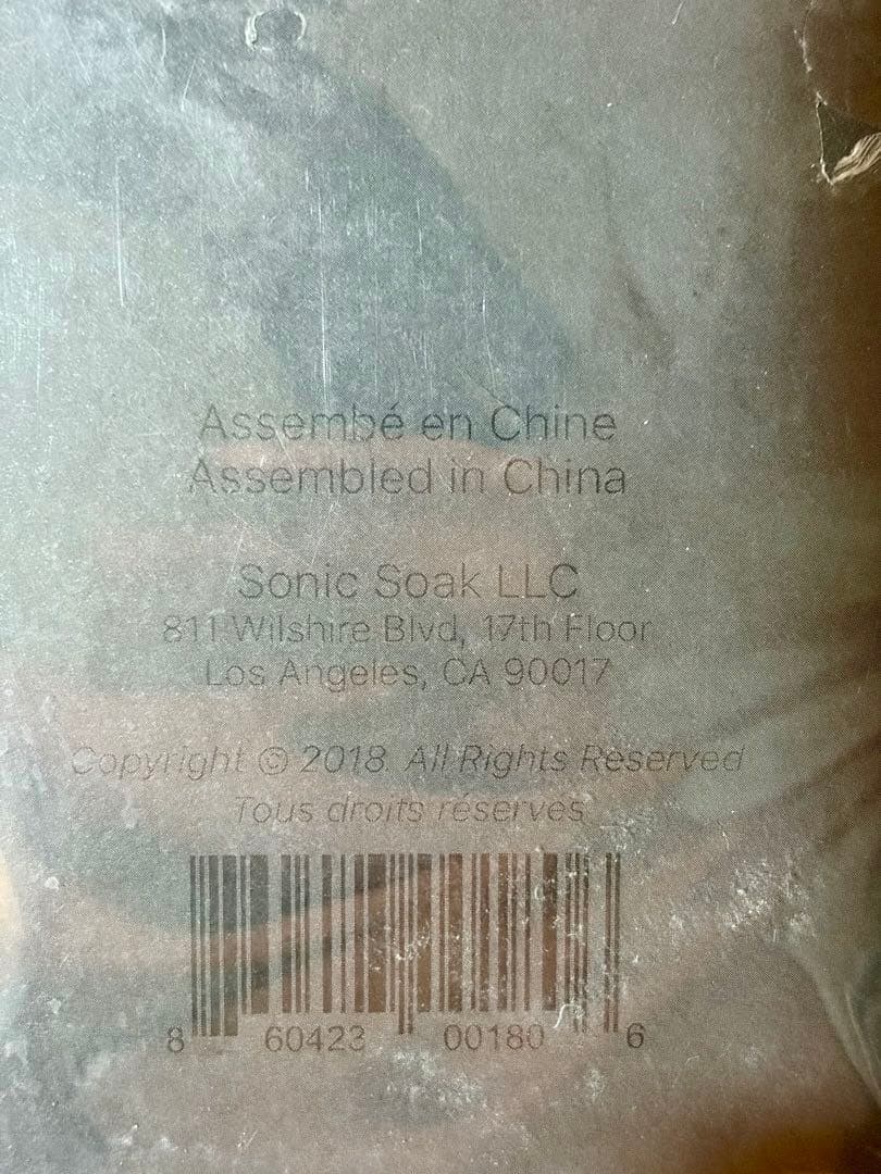 【新品未使用】Sonic Soak ソニックソーク 超音波洗浄機100V