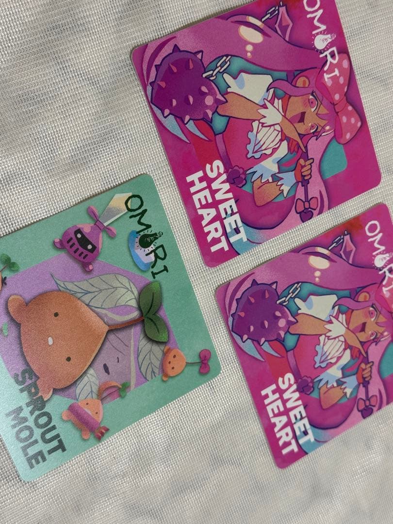 OMORI スイートハート ピンバッジ コースター セット 5点