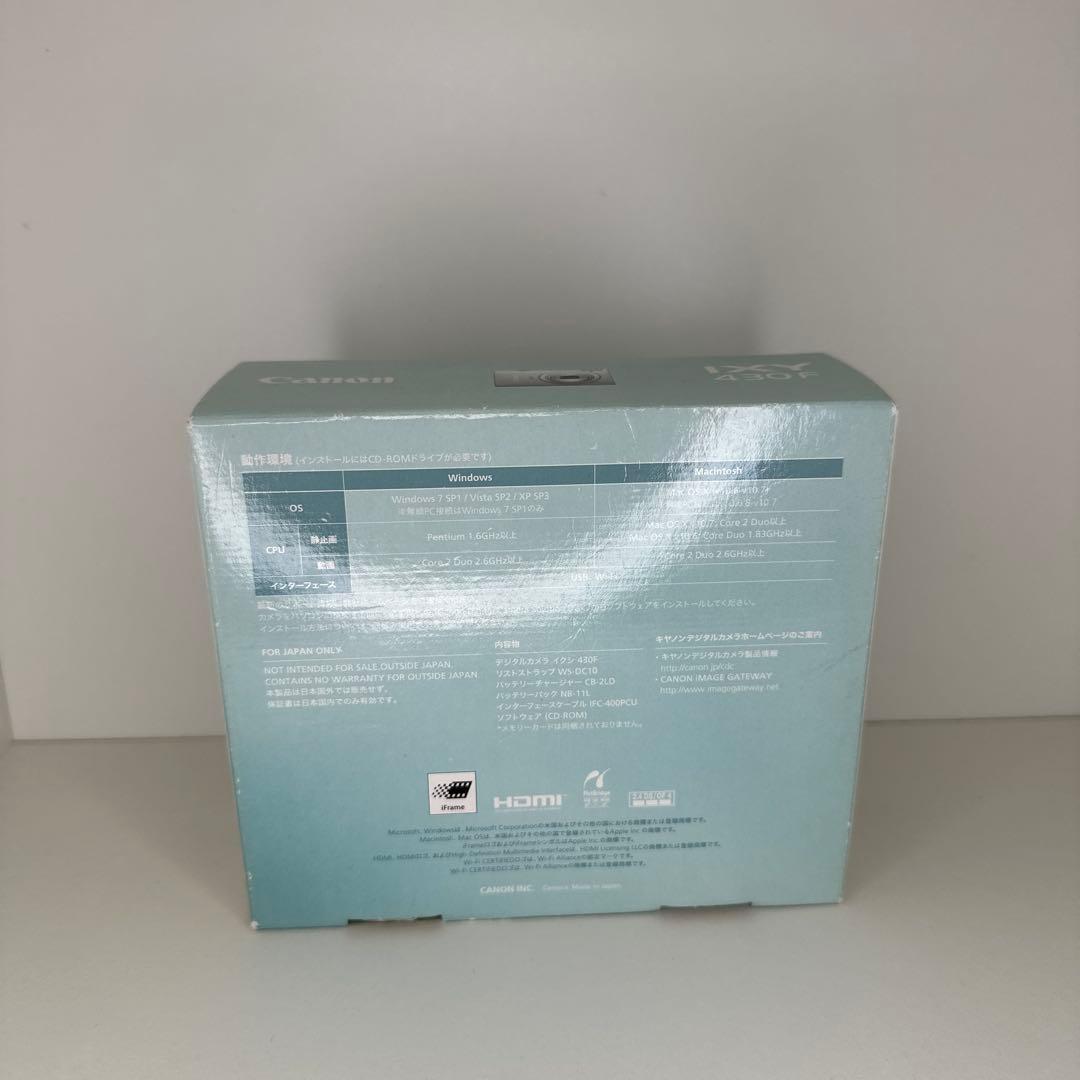 Canon IXY 430F ゴールド