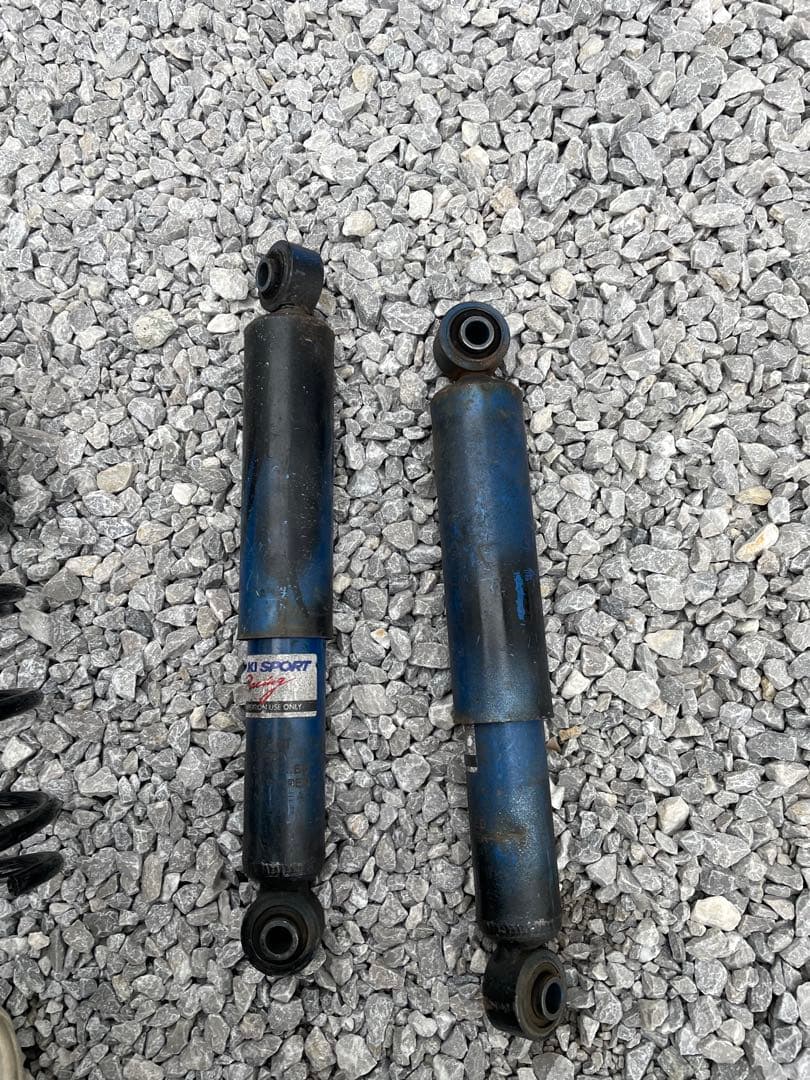 ha 22スズキスポーツサスペンション 4本ローダウンサスほぼ新品スプリング付き