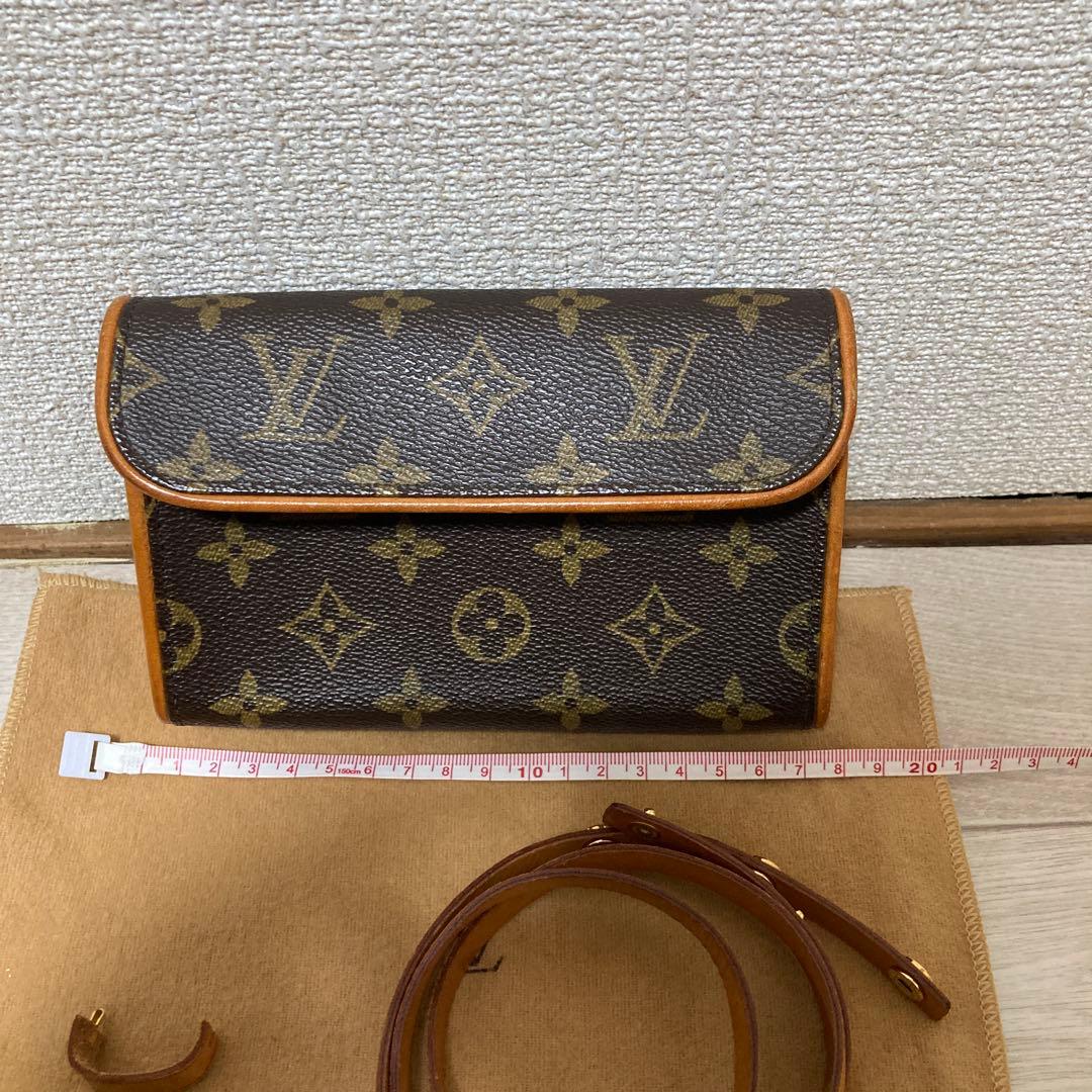 ルイ・ヴィトン モノグラム ボディバッグ ウエストポーチ !注意!一部破損あり!