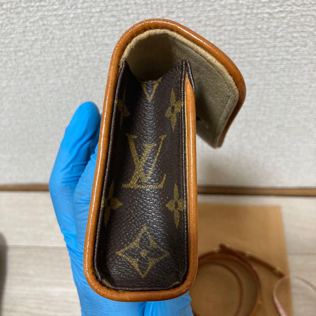 ルイ・ヴィトン モノグラム ボディバッグ ウエストポーチ !注意!一部破損あり!