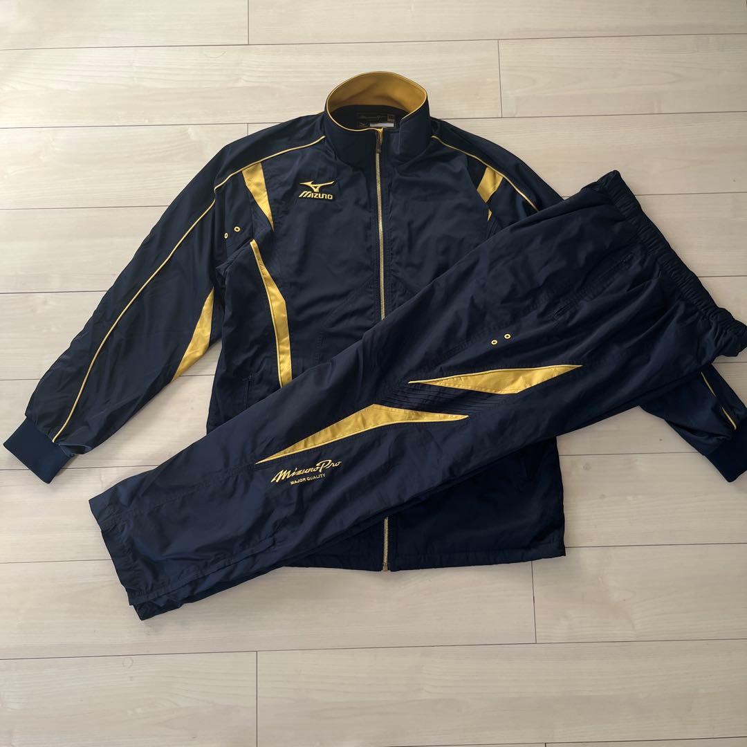 2XL ミズノプロ　ブレスサーモ　ウインドブレーカー　サイズ　上下