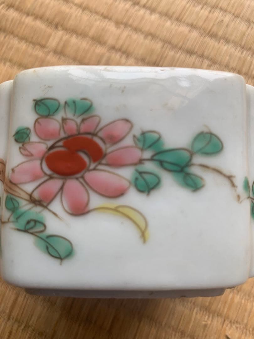 中国清時代粉彩文具