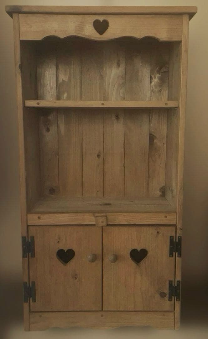 アメリカンカントリー　アンファン　コーハウス　棚　飾り棚