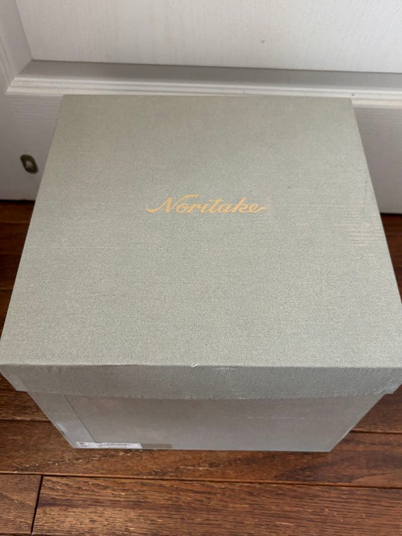 Noritake 美術品　花瓶　瑠璃金彩葡萄盛　52922 希少品　共箱付　美品