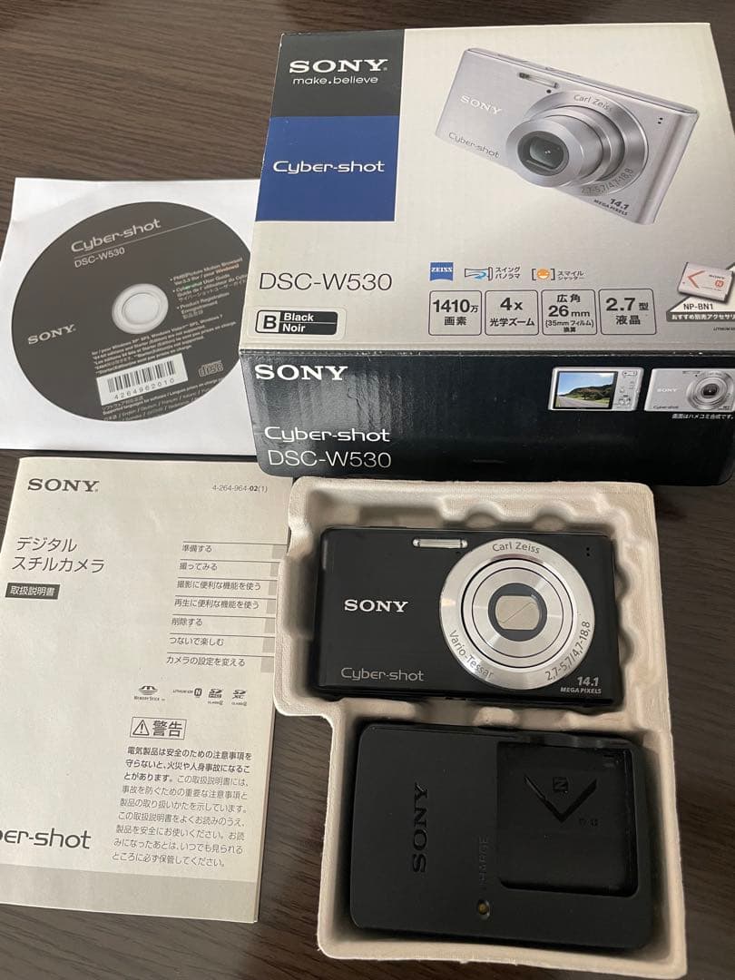 【ジャンク品】SONY Cyber-shot DSC-W530