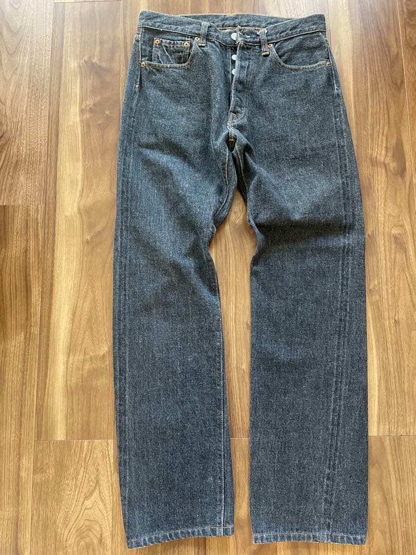 旧DENIME オリゾンティ ブラック デニム D-HG1118 W32 90s