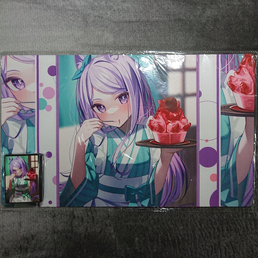 α1 ウマ娘 和風メイド&かき氷 メジロマックイーン スリーブ&プレイマット