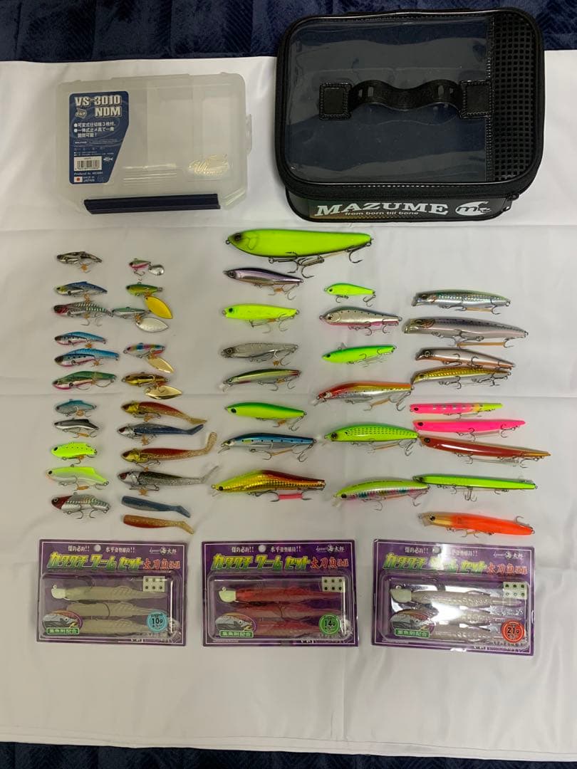 シーバスルアーセット18日(日)まで値下げ中