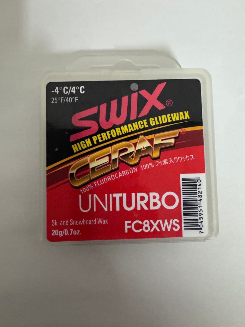 SWIX CERAF FC8XWS 新品未使用 廃盤 WC最上位パウダー