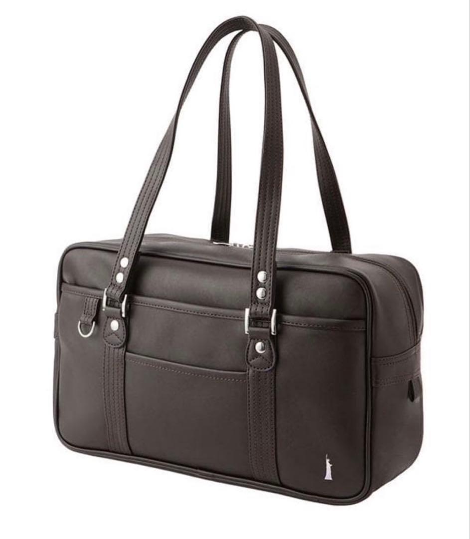 【未使用】イーストボーイ　スクバ　スクールバッグ　チョコレート　ブラウン