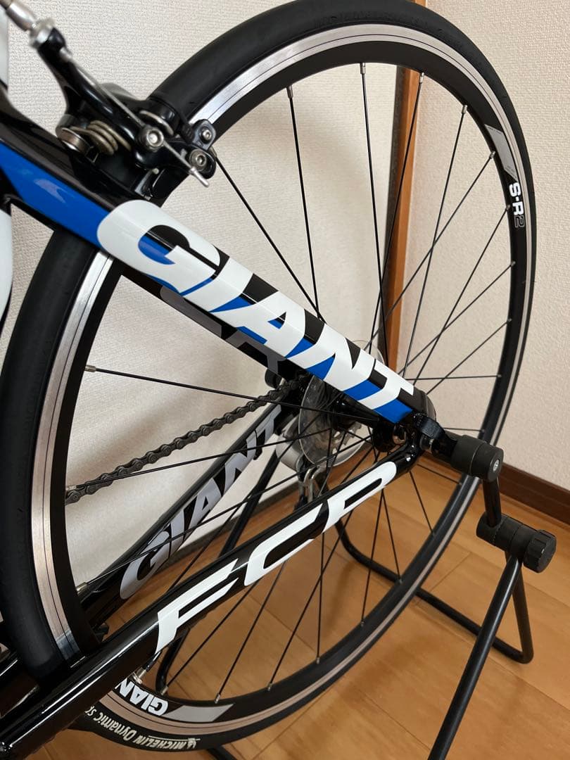 【送料込み／希少美品】GIANT FCR1クロスバイク ブラック/ブルーSサイズ