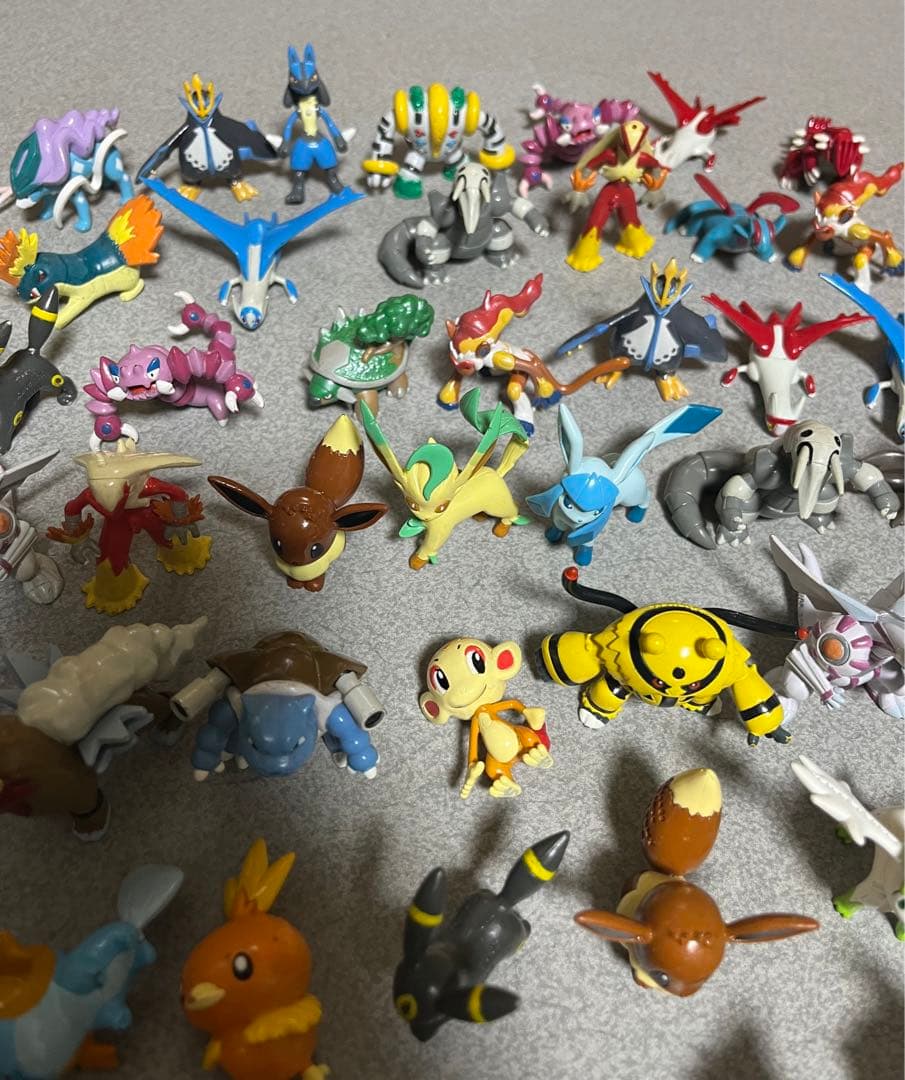 ポケモン　フィギュア　モンコレ　まとめ売り　刻印入り　当時物　63個