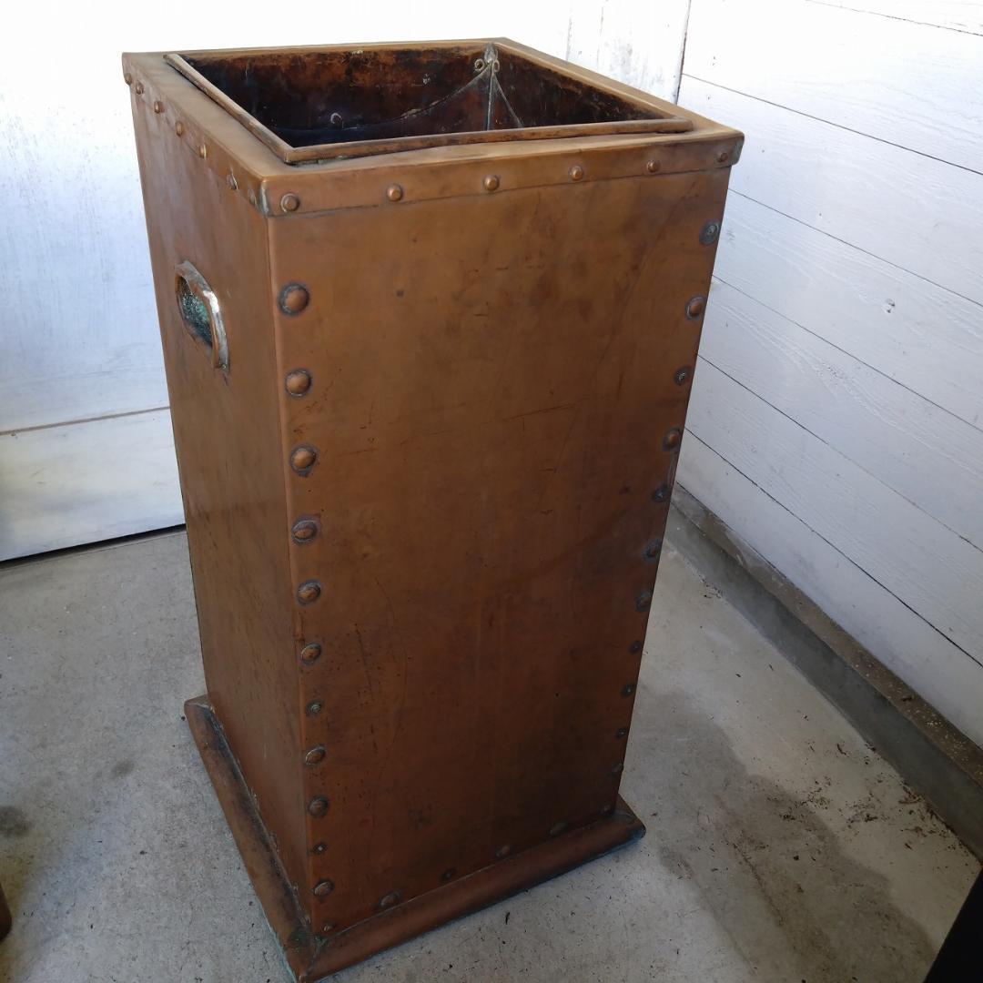 銅製　てあぶり火鉢 古道具