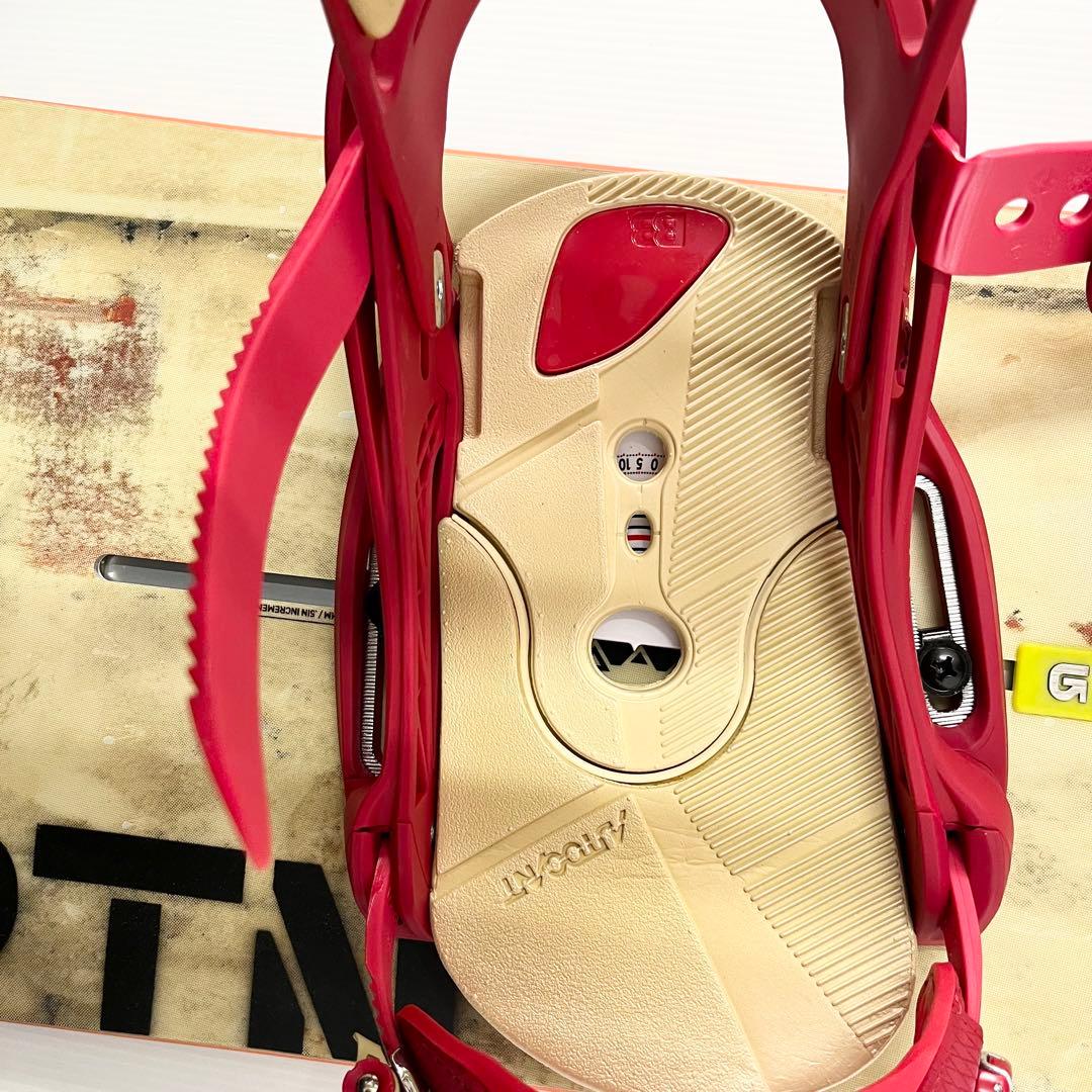新品未使用　BURTON CARTEL スノボセット　バートン　スノーボード 板