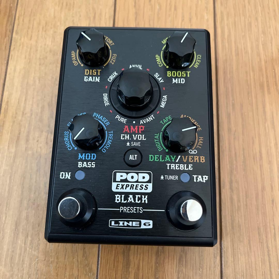 ギター LINE 6 POD EXPRESS BLACK