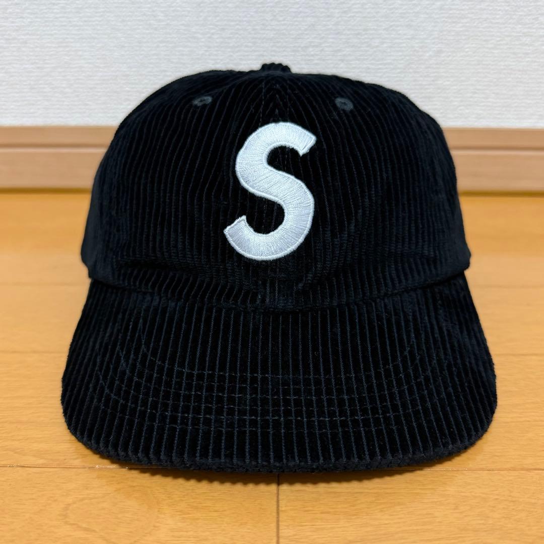 未使用 Supreme Corduroy S Logo 6-Panel 24aw