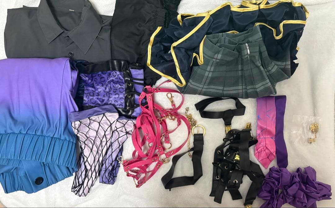 狂蘭メロコ コスプレ衣装(ヴィッグ付き)