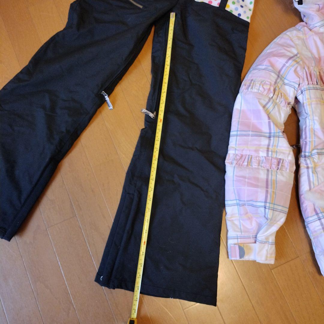 ROXY　スキーウエア　スノーボードウェア　キッズ　雪遊び　セット　ピンク