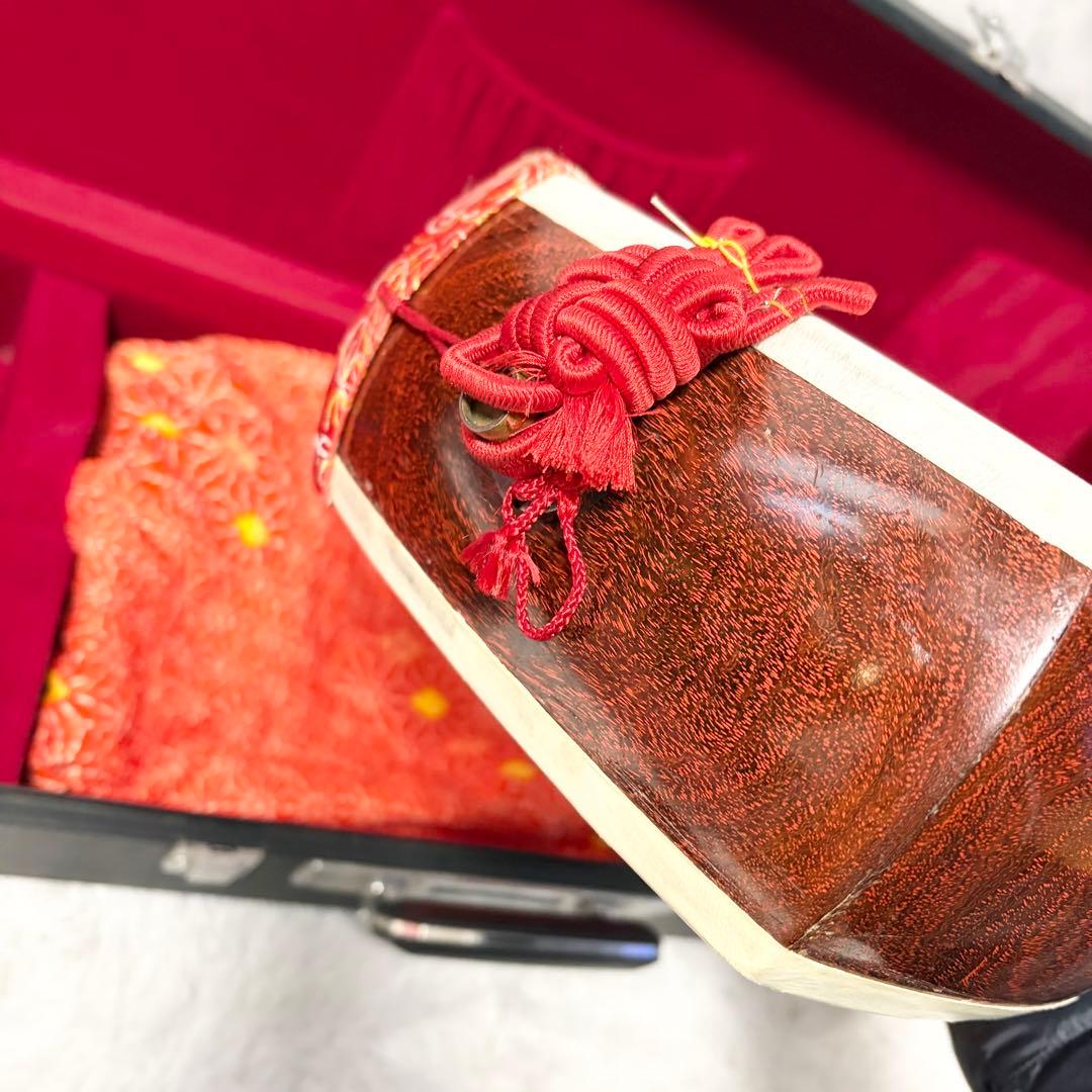 【高級】三味線 細棹 本体 専用ハードケース付