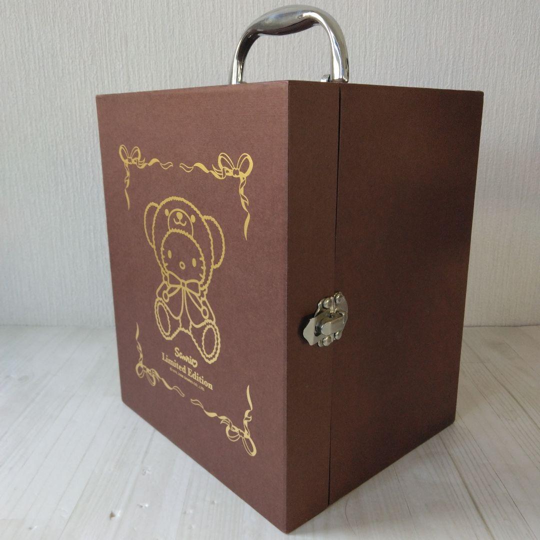 サンリオ　ハローキティ　テディベア　2006 　限定　シュタイフ社モヘア生地使用