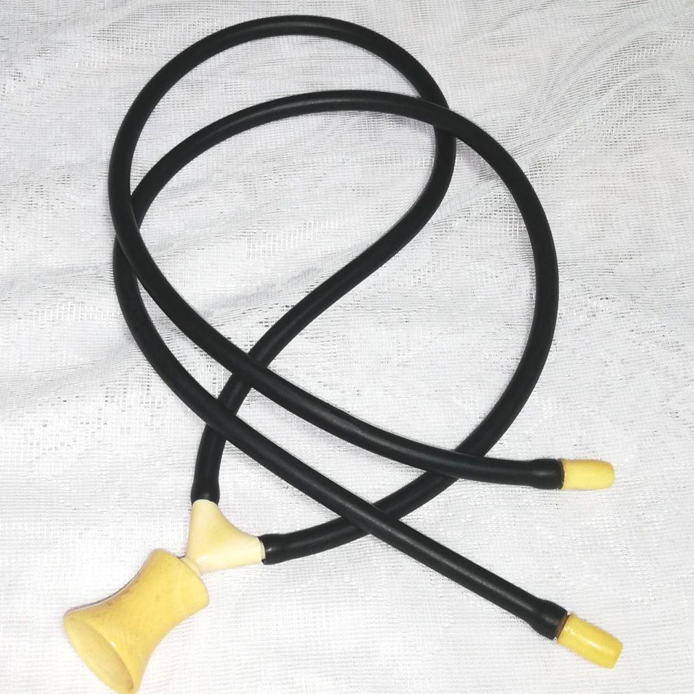 鬼束式聴診器　マンモス牙　昭和初期　美品　レーベン管新品交換済み