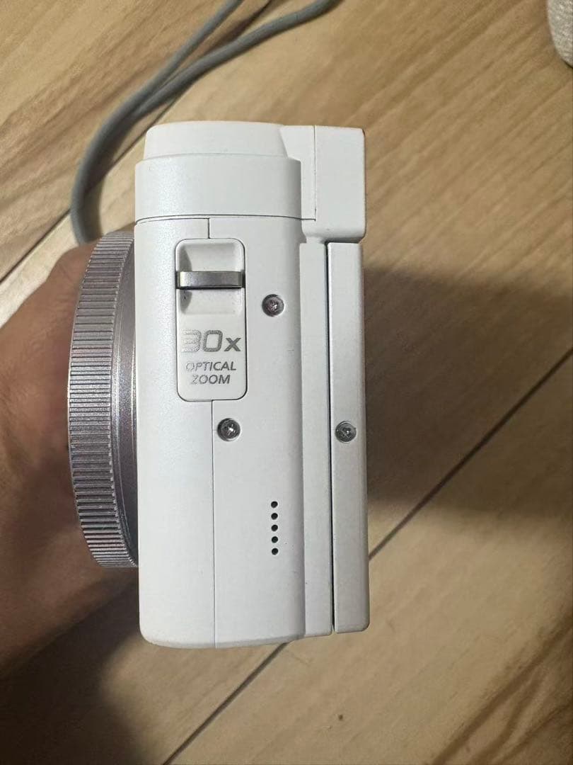 美品Panasonic Lumix ホワイト デジタルカメラ動作確認
