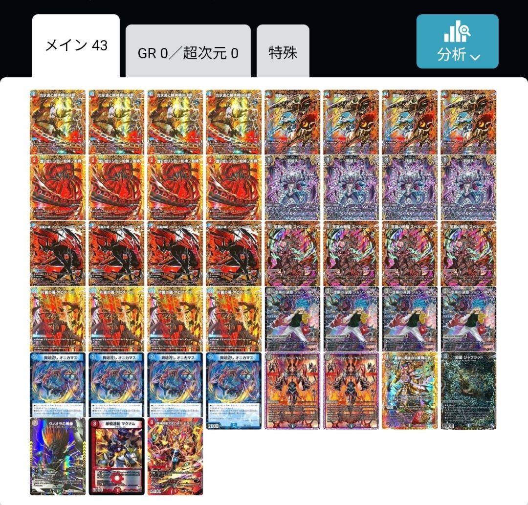 3重スリーブ付き‼️　クローシスアビスデッキ 高レート　組み換えパーツ付き